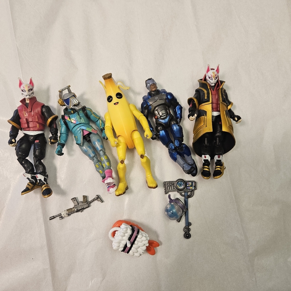 Fortnite Action Figure Set with Accessories